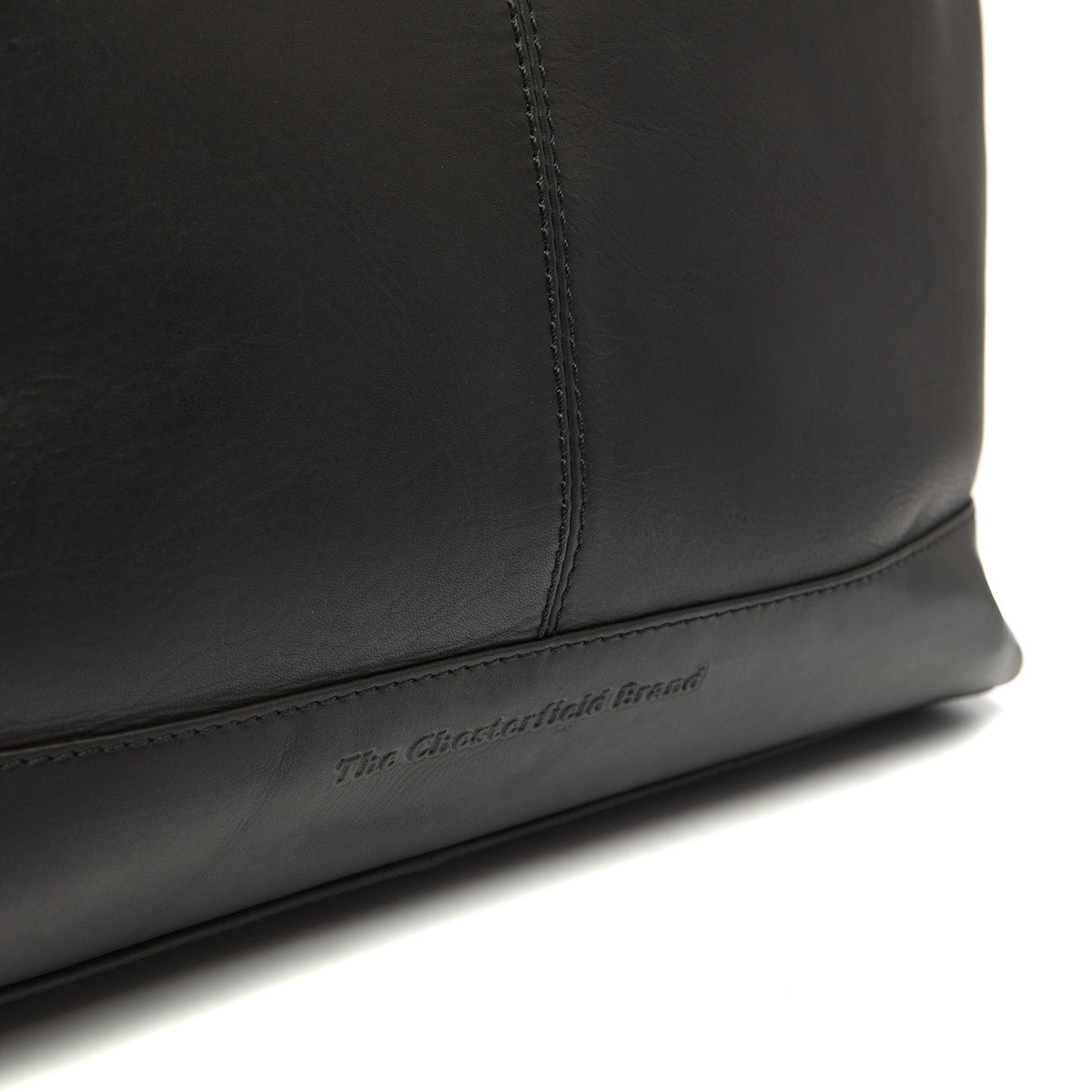 Amelia Full-Grain Leather Shoulder Bag da Donna - Structured Side Profile Showing Gusset Depth &amp; Expansion Capacity