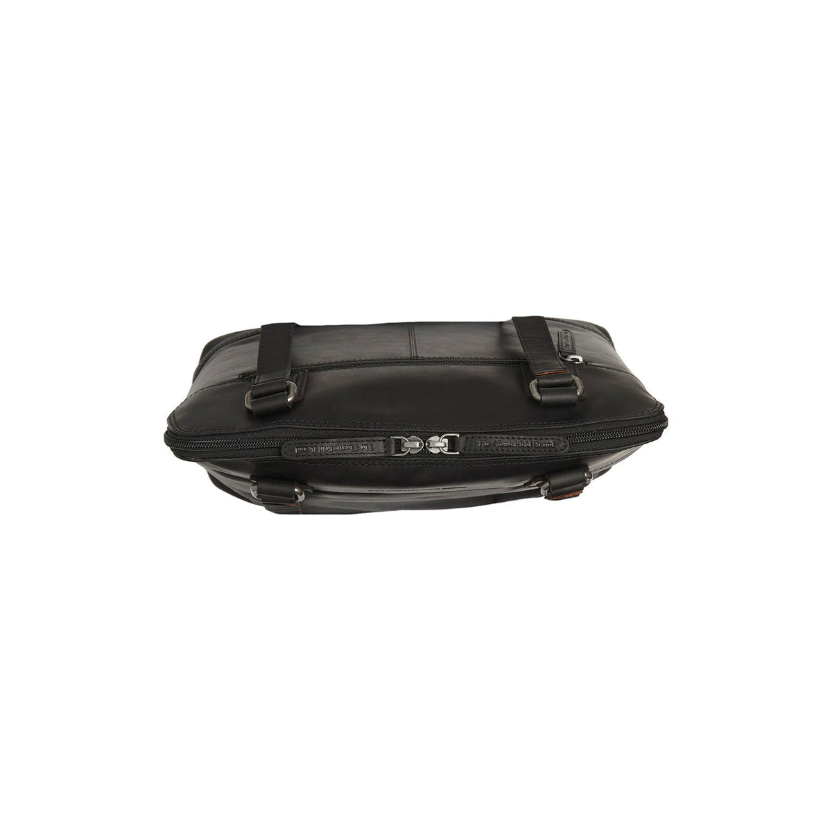 Belgrado Full-Grain Leather Shoulder Bag - Structured Side Profile Showing Gusset Depth & Expansion Capacity