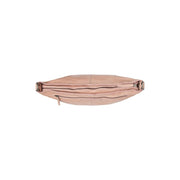 Bolivia Full-Grain Leather Shoulder Bag da Donna - Structured Side Profile Showing Gusset Depth &amp; Expansion Capacity