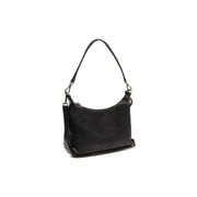 Christie Full-Grain Leather Shoulder Bag in Classic 100% Full-Grain Leather - Full Exterior Front Profile View | Acquista online