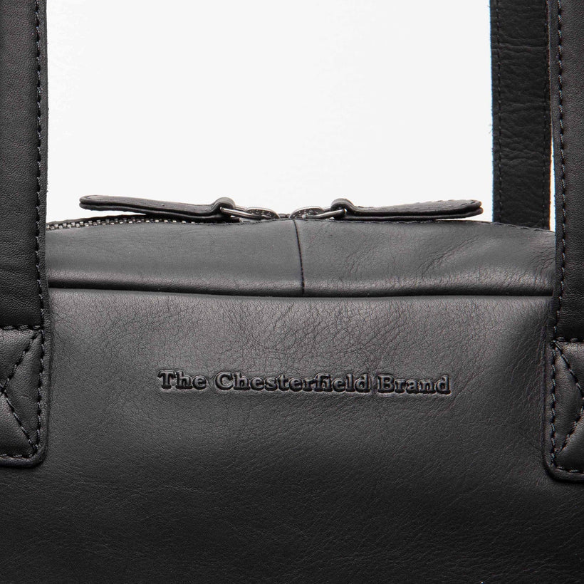 Fenno Full-Grain Leather Shoulder Bag da Donna