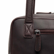 
Fenno Borsa a spalla in pelle pieno fiore – alternate product view 3