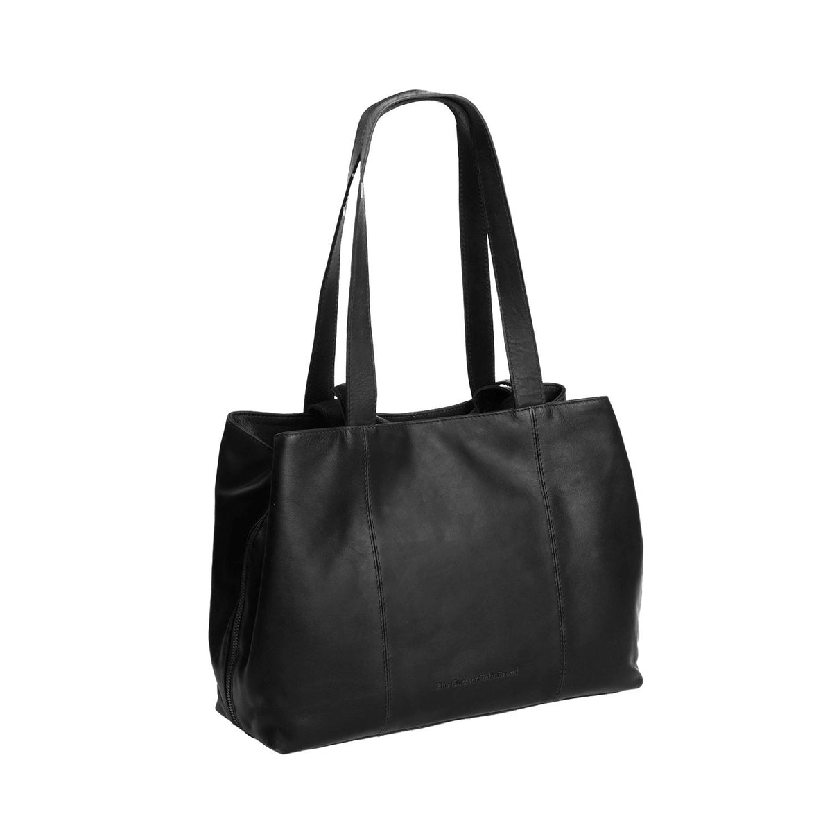 Gail Full-Grain Leather Shoulder Bag da Donna in Classic 100% Full-Grain Leather - Full Exterior Front Profile View | Acquista online