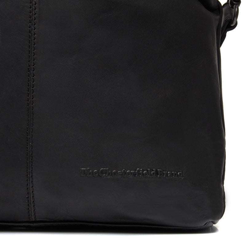 Jen Full-Grain Leather Shoulder Bag da Donna