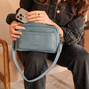 Liora Full-Grain Leather Shoulder Bag da Donna – Vista prodotto alternativa 3