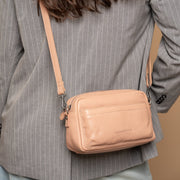 Liora Full-Grain Leather Shoulder Bag da Donna – Vista prodotto alternativa 2