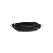Solid Antique Brass Hardware &amp; Heavy-Duty Dual Zipper Detail on Marle Full-Grain Leather Shoulder Bag da Donna