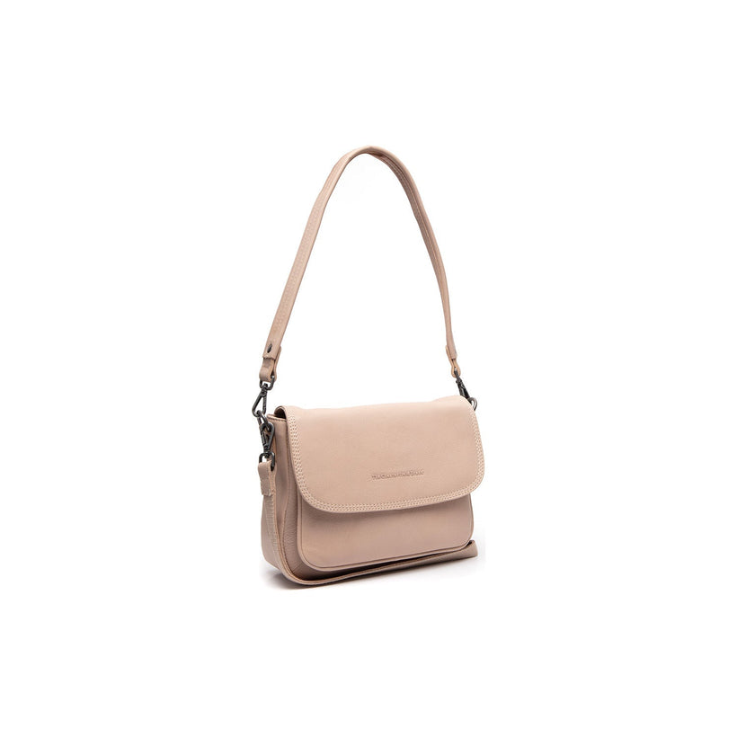 Miloa Full-Grain Leather Shoulder Bag da Donna