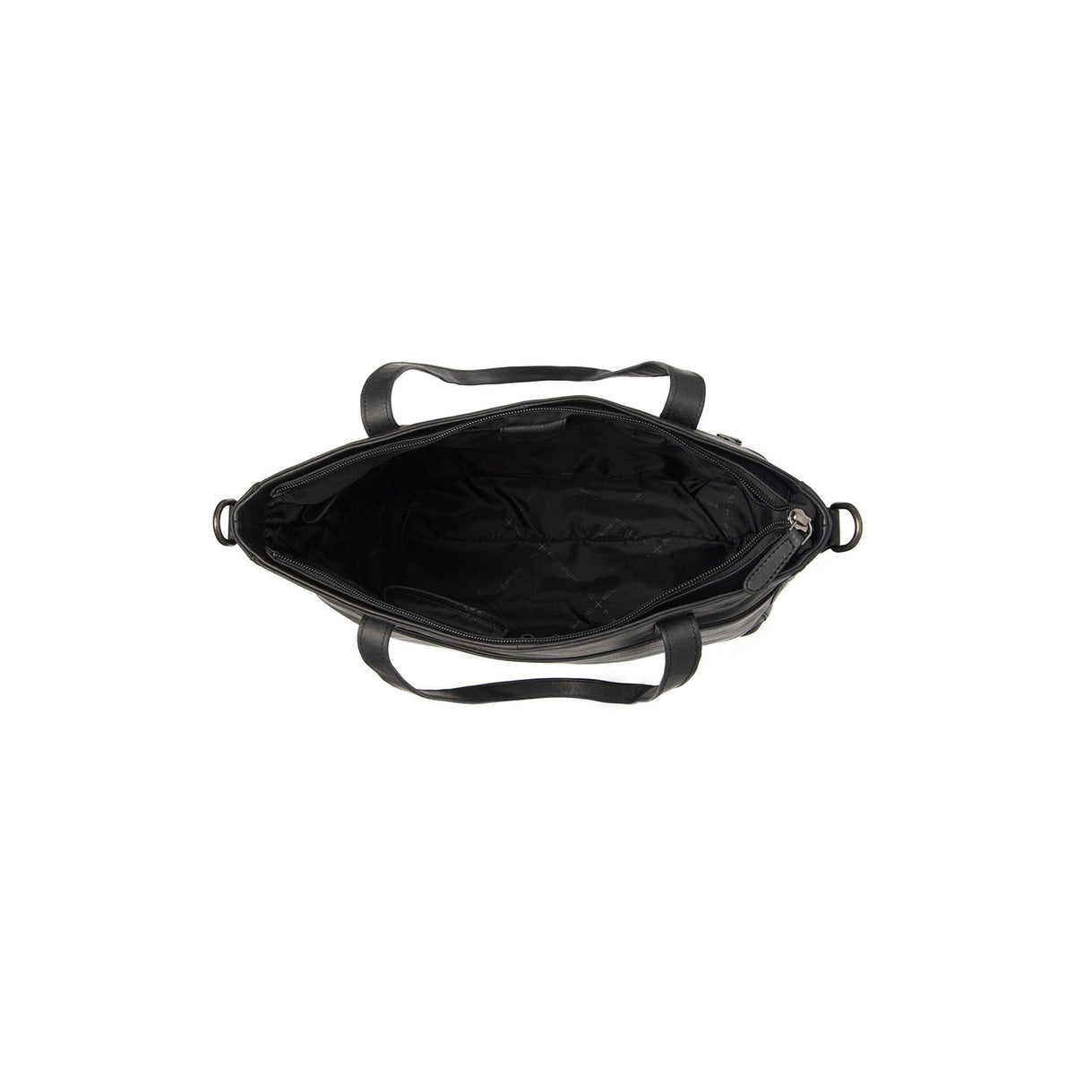 Vista interna Showing Dedicated Padded Laptop Sleeve &amp; Multi-Compartment Organization