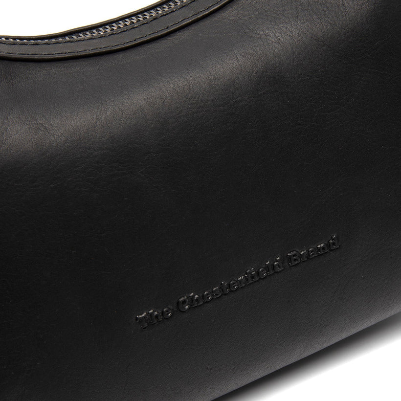 Nancy Full-Grain Leather Shoulder Bag da Donna