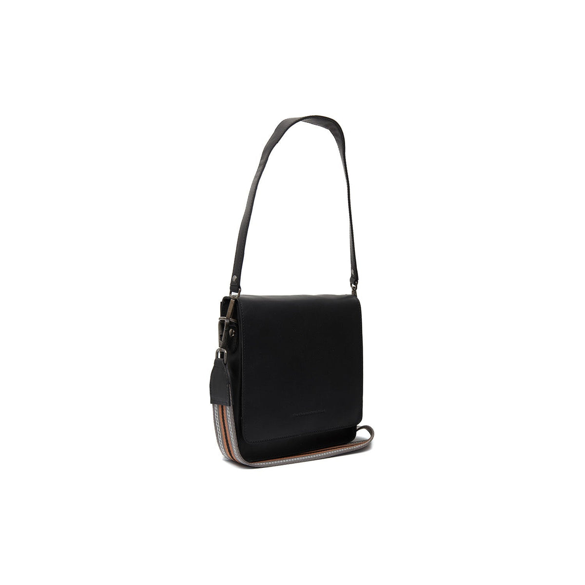 Osuna Full-Grain Leather Shoulder Bag da Donna in Classic 100% Full-Grain Leather - Full Exterior Front Profile View | Acquista online