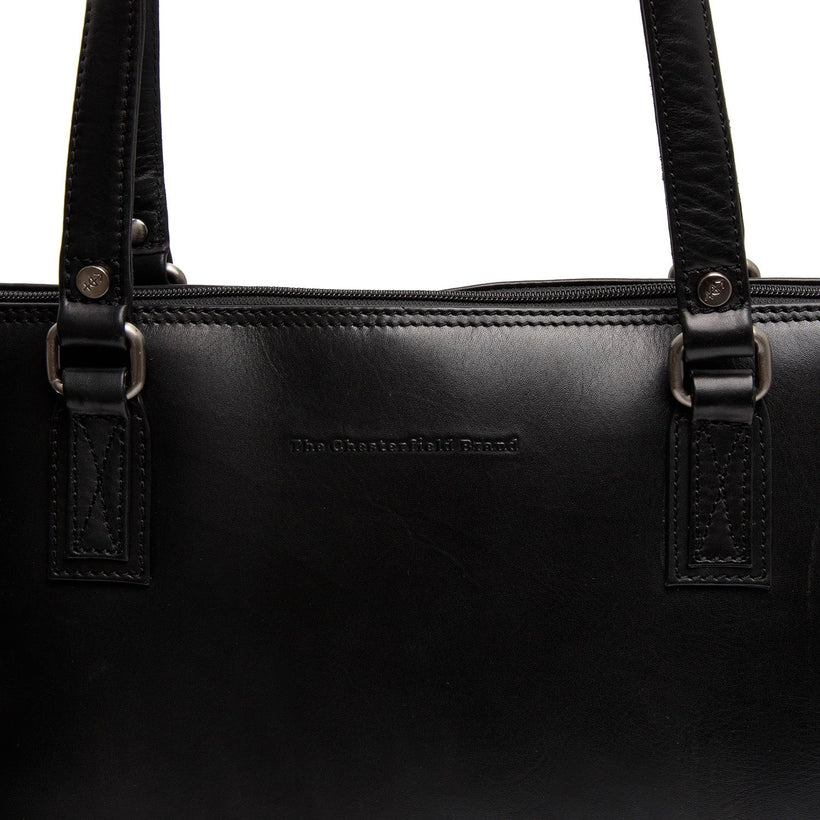 Selvino Full-Grain Leather Shoulder Bag da Donna