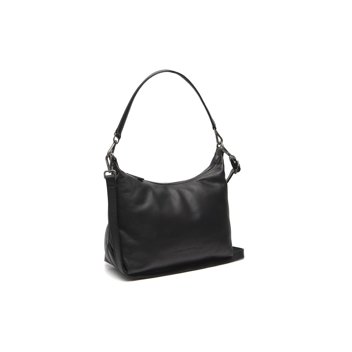 
Skara Borsa a spalla in pelle pieno fiore in classica vera pelle pieno fiore 100% - Full Exterior Vista frontale e silhouette sartoriale | Acquista online