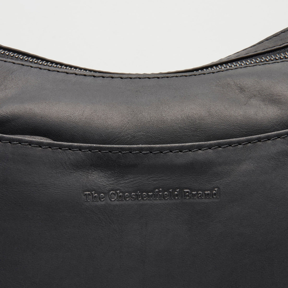 
Classic 100% Full-Grain leather Bag - Prospettiva posteriore con spallacci in pelle rinforzati