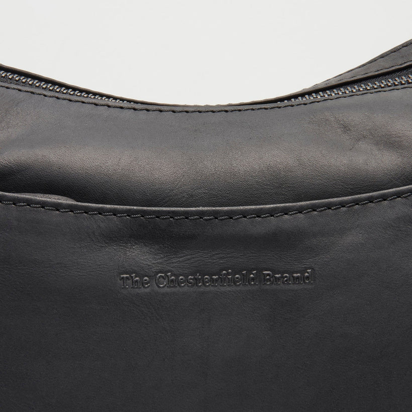 Tivra Full-Grain Leather Shoulder Bag da Donna