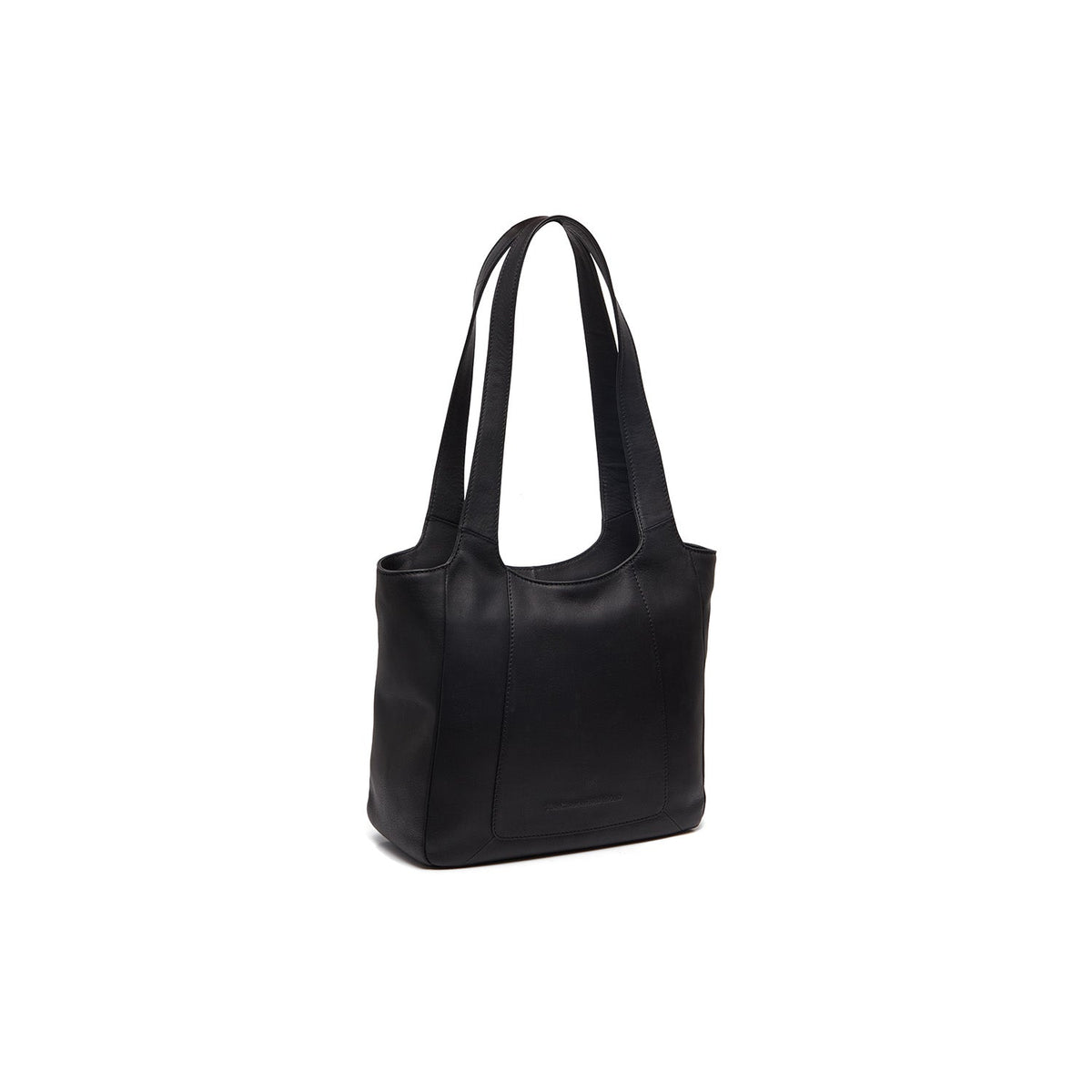 Tofino Full-Grain Leather Shoulder Bag da Donna in Classic 100% Full-Grain Leather - Full Exterior Front Profile View | Acquista online