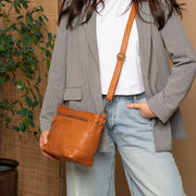 Zarita Full-Grain Leather Shoulder Bag da Donna – Vista prodotto alternativa 3