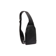 Leather Sling Bag Bowey da Donna in Classic 100% Full-Grain Leather - Full Exterior Front Profile View | Acquista online