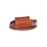Cognac Leather Sling Bag Bowey da Donna, detail view 3