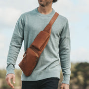 Leather Sling Bag Logan da Donna – Vista prodotto alternativa 2