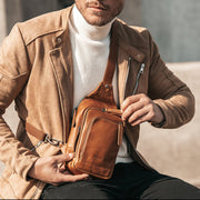Leather Sling Bag Riga da Donna – Vista prodotto alternativa 2