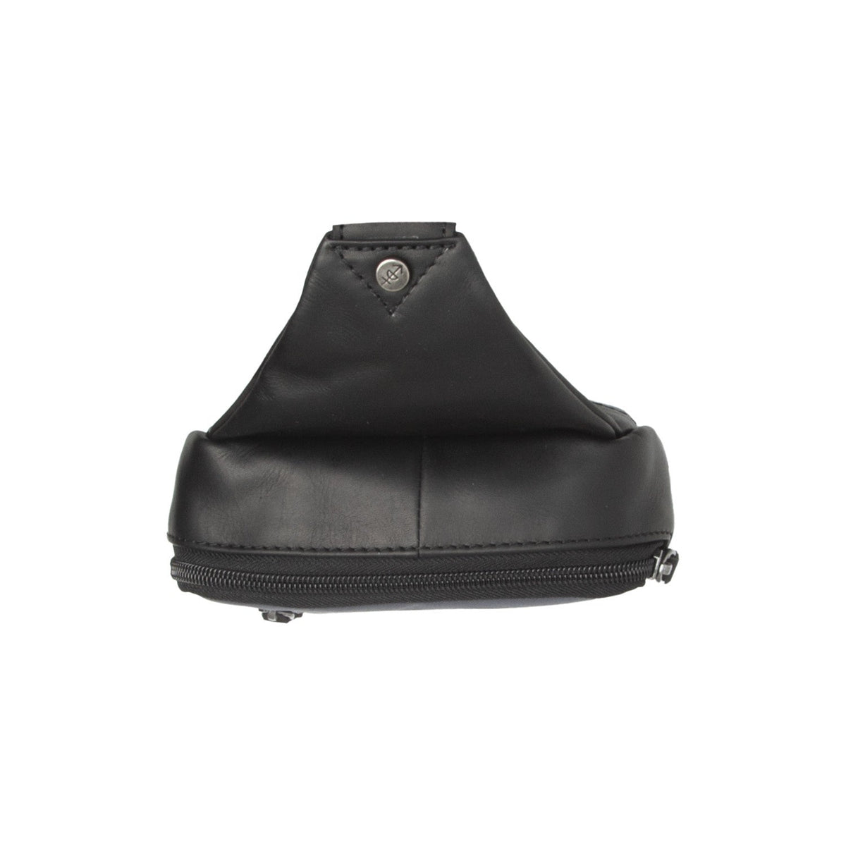 Leather Sling Bag Salla da Donna - Structured Side Profile Showing Gusset Depth &amp; Expansion Capacity