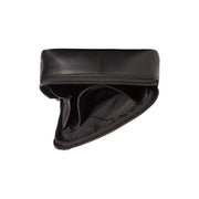Navy Leather Sling Bag Salla da Donna, detail view 3