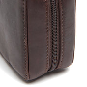
Brown Leather Tech-Organizer Ardan da Donna da Donna, detail view 1
