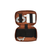 
Cognac Leather Tech-Organizer Ardan da Donna da Donna, front view