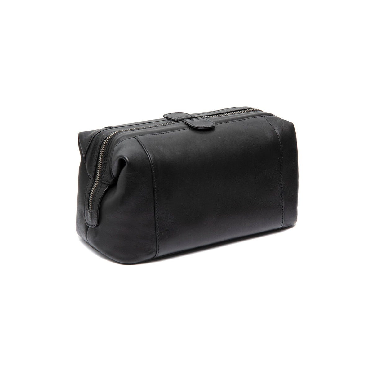 
Tailored Rib Cuffs & Hem Craftsmanship Construction Detail on Biassa Necessaire da viaggio in pelle pieno fiore