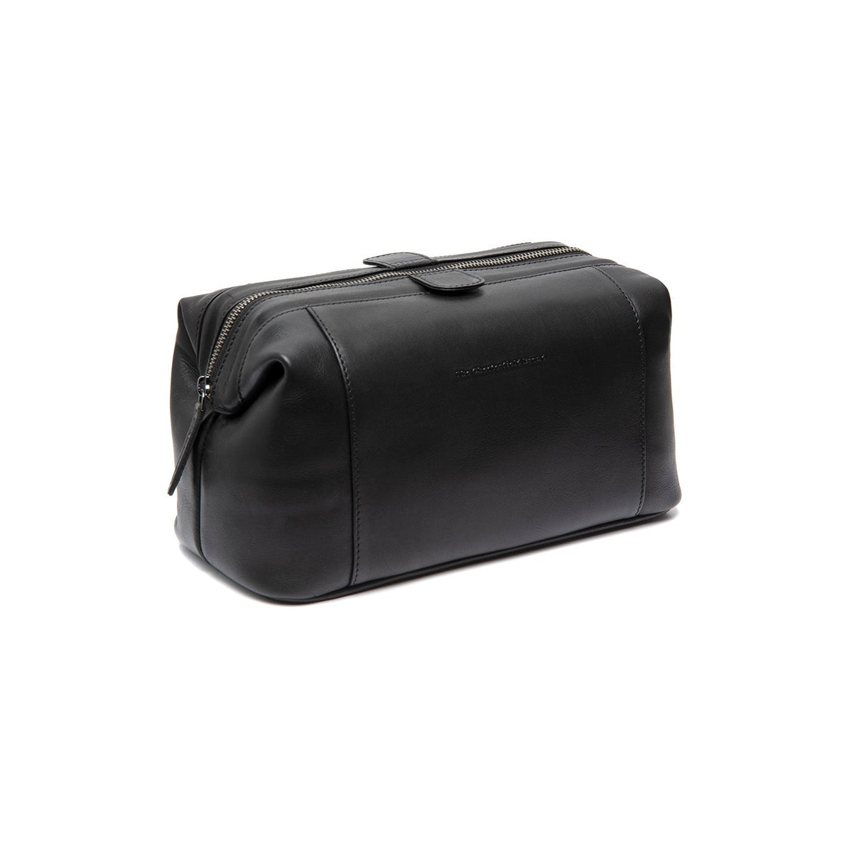 
Biassa Necessaire da viaggio in pelle pieno fiore in classica vera pelle pieno fiore 100% - Vista frontale e silhouette sartoriale | Acquista online