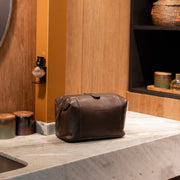 
Biassa Necessaire da viaggio in pelle pieno fiore – alternate product view 2