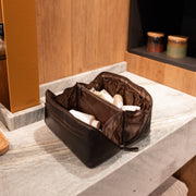 Elmia Full-Grain Leather Toiletry Bag da Donna – Vista prodotto alternativa 2