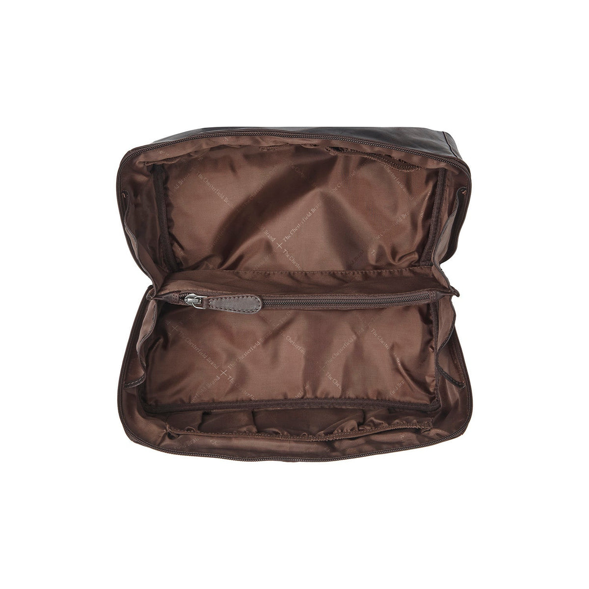 Trevia Full-Grain Leather Toiletry Bag da Donna – Vista prodotto alternativa 2