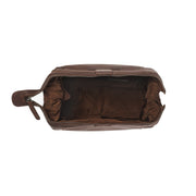 Vince Full-Grain Leather Toiletry Bag da Donna – Vista prodotto alternativa 3