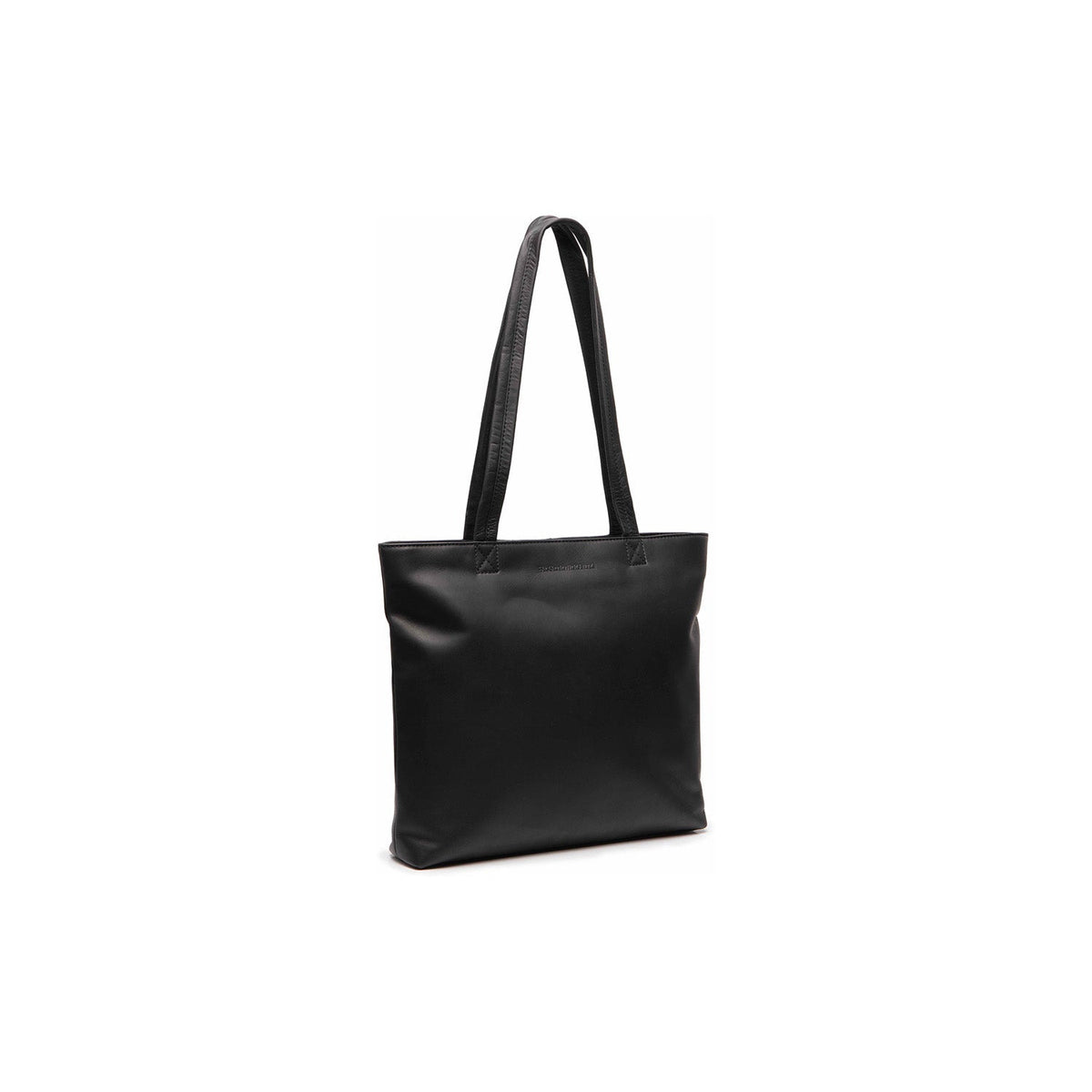 Alveron Full-Grain Leather Tote Bag da Donna in Classic 100% Full-Grain Leather - Full Exterior Front Profile View | Acquista online