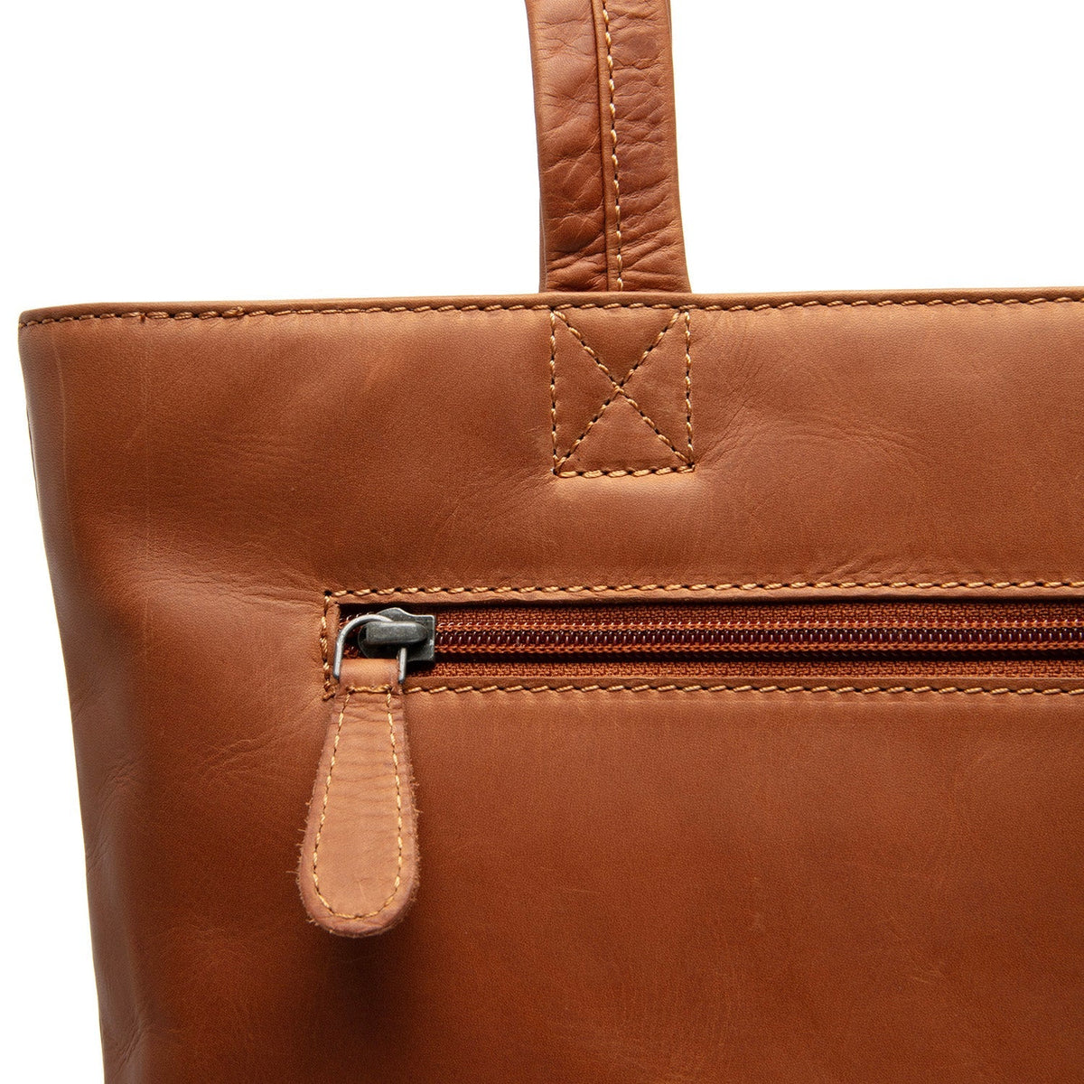 Alveron Full-Grain Leather Tote Bag da Donna – Vista prodotto alternativa 3