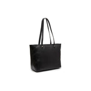 Astano Full-Grain Leather Tote Bag da Donna in Tan 100% Full-Grain Leather - Full Exterior Front Profile View | Acquista online