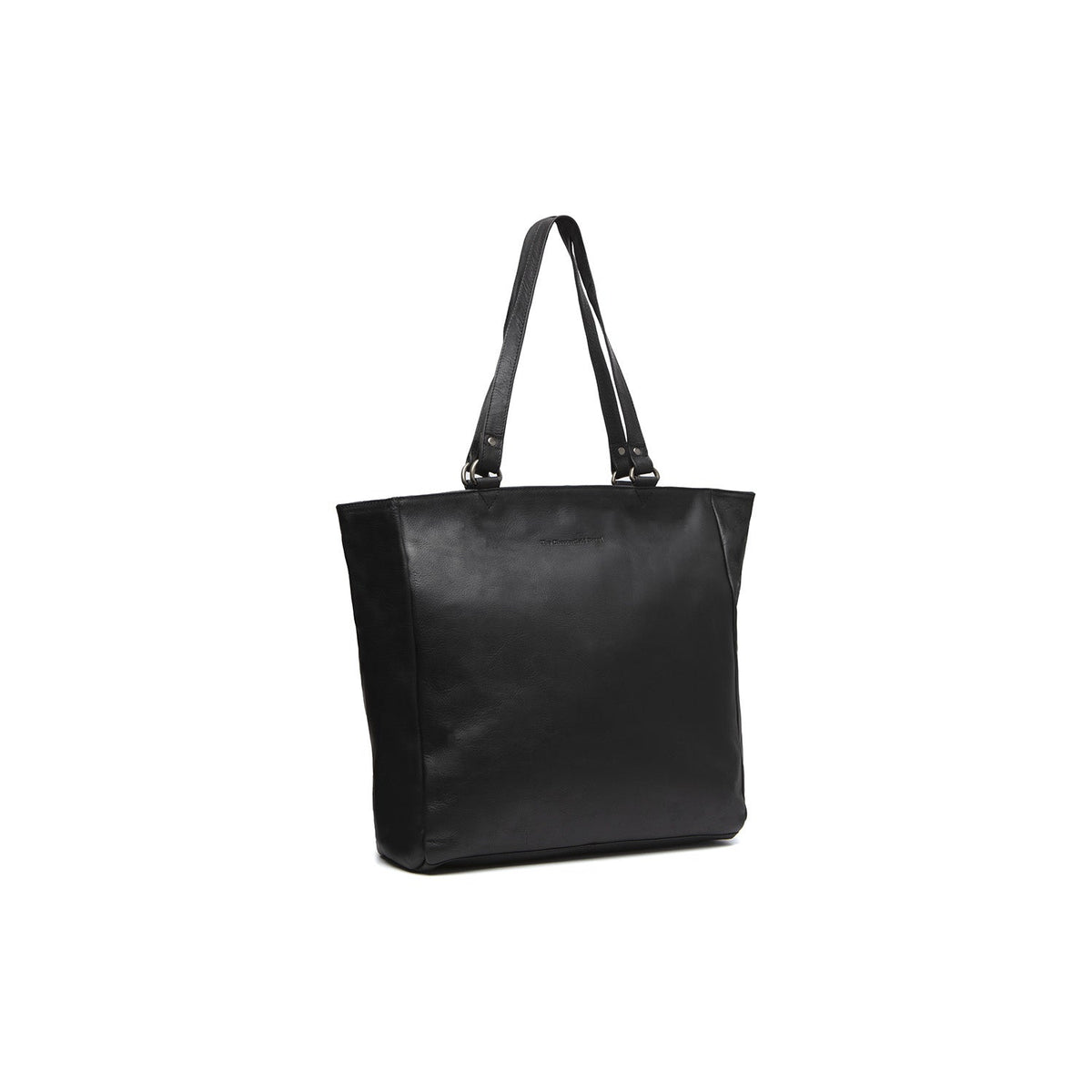 Berlin Full-Grain Leather Tote Bag da Donna in Classic 100% Full-Grain Leather - Full Exterior Front Profile View | Acquista online