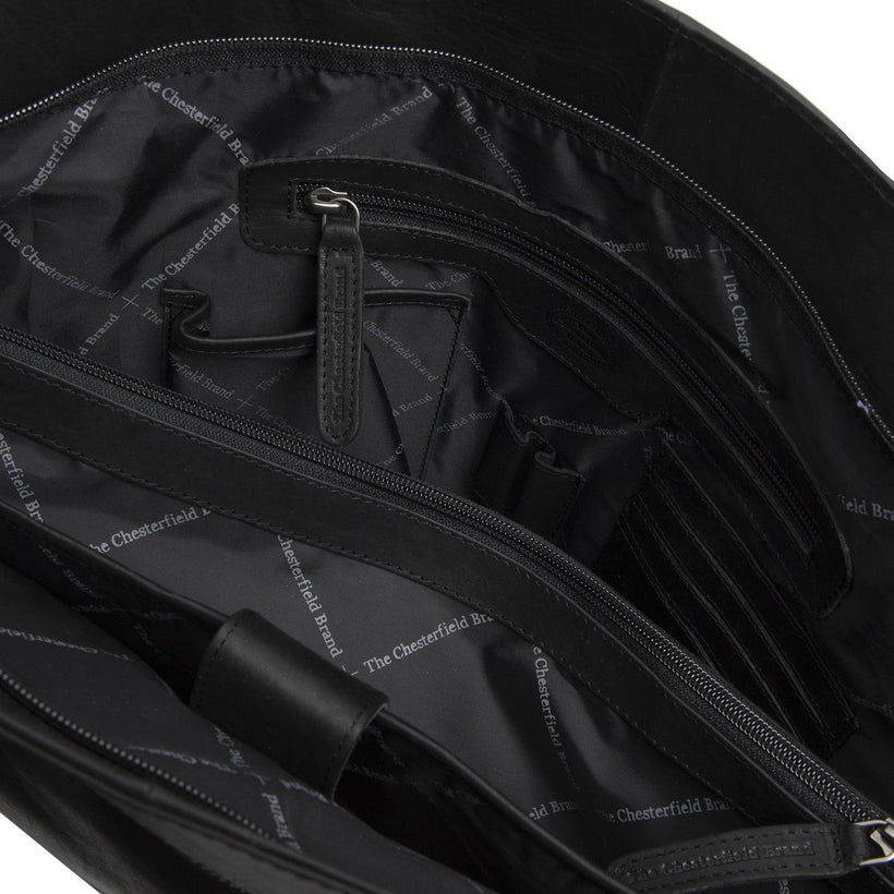 Berlin Full-Grain Leather Tote Bag da Donna