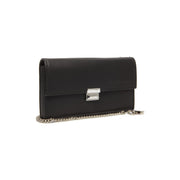 Elba Full-Grain Leather Waiter Wallet da Donna in Classic 100% Full-Grain Leather - Full Exterior Front Profile View | Acquista online