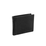 Alvina Full-Grain Portafoglio in Pelle da Uomo in Classic 100% Full-Grain Leather - Full Exterior Front Profile View | Acquista online