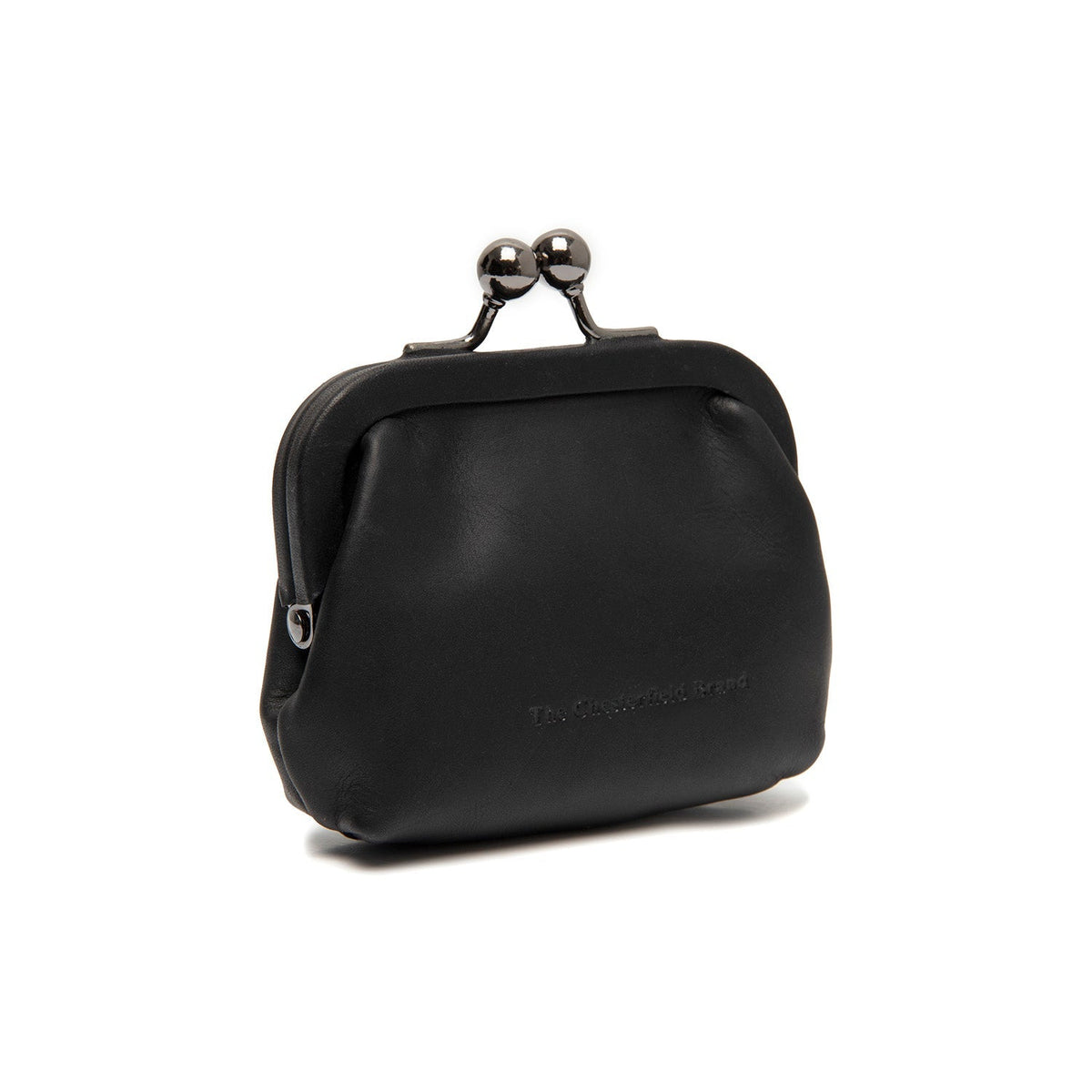 Calvia Full-Grain Portafoglio in Pelle da Donna in Classic 100% Full-Grain Leather - Full Exterior Front Profile View | Acquista online