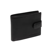 Curtis Full-Grain Portafoglio in Pelle da Uomo in Classic 100% Full-Grain Leather - Full Exterior Front Profile View | Acquista online