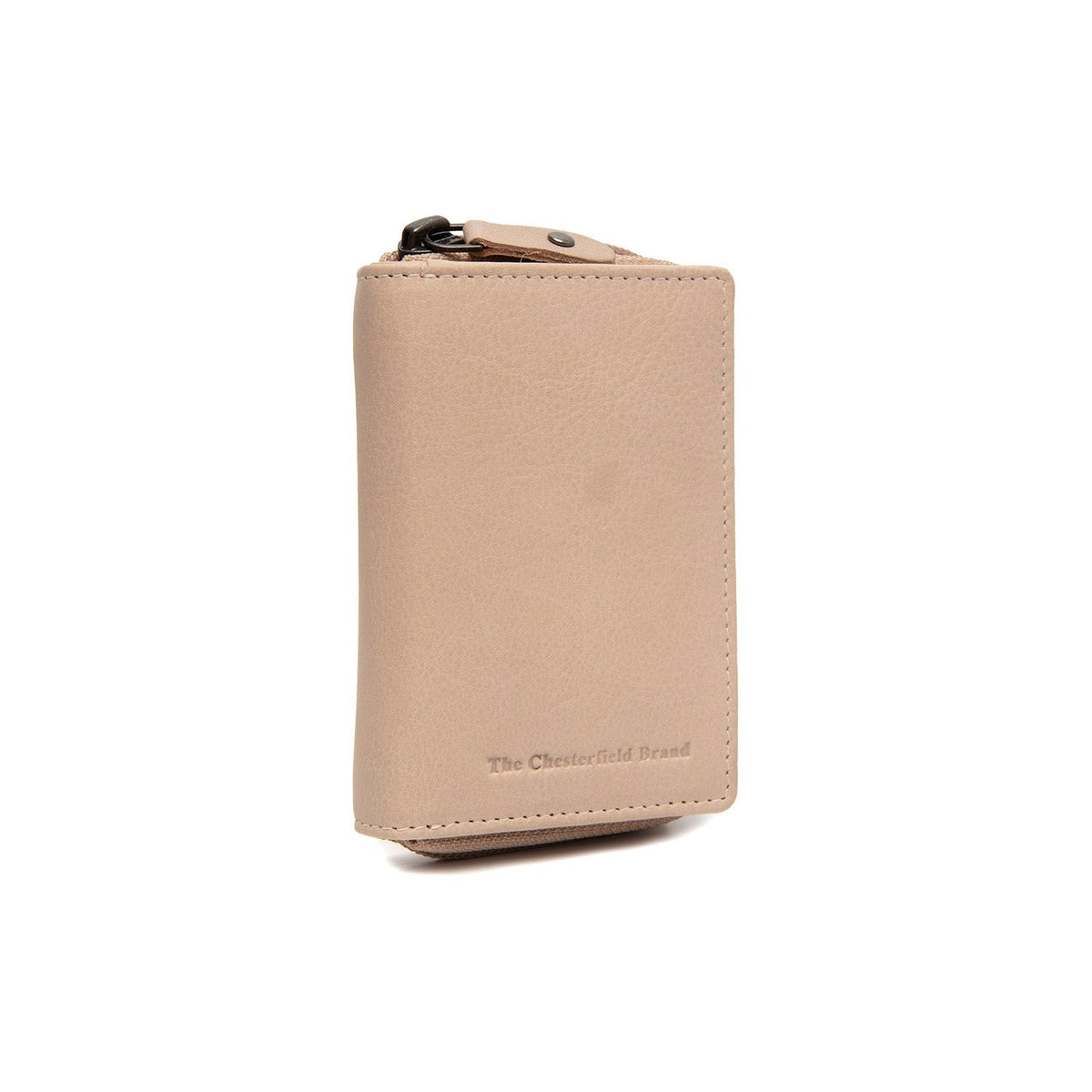 Floren Full-Grain Portafoglio in Pelle da Donna in Classic 100% Full-Grain Leather - Full Exterior Front Profile View | Acquista online