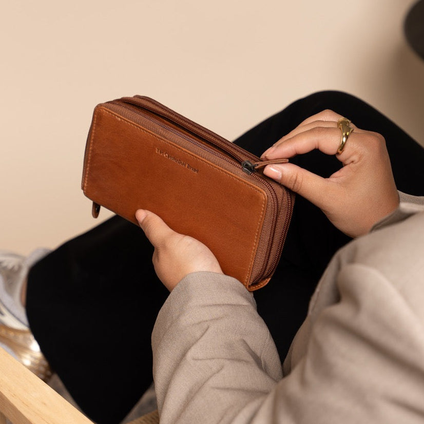 Hadley Full-Grain Portafoglio in Pelle da Donna – Vista prodotto alternativa 2