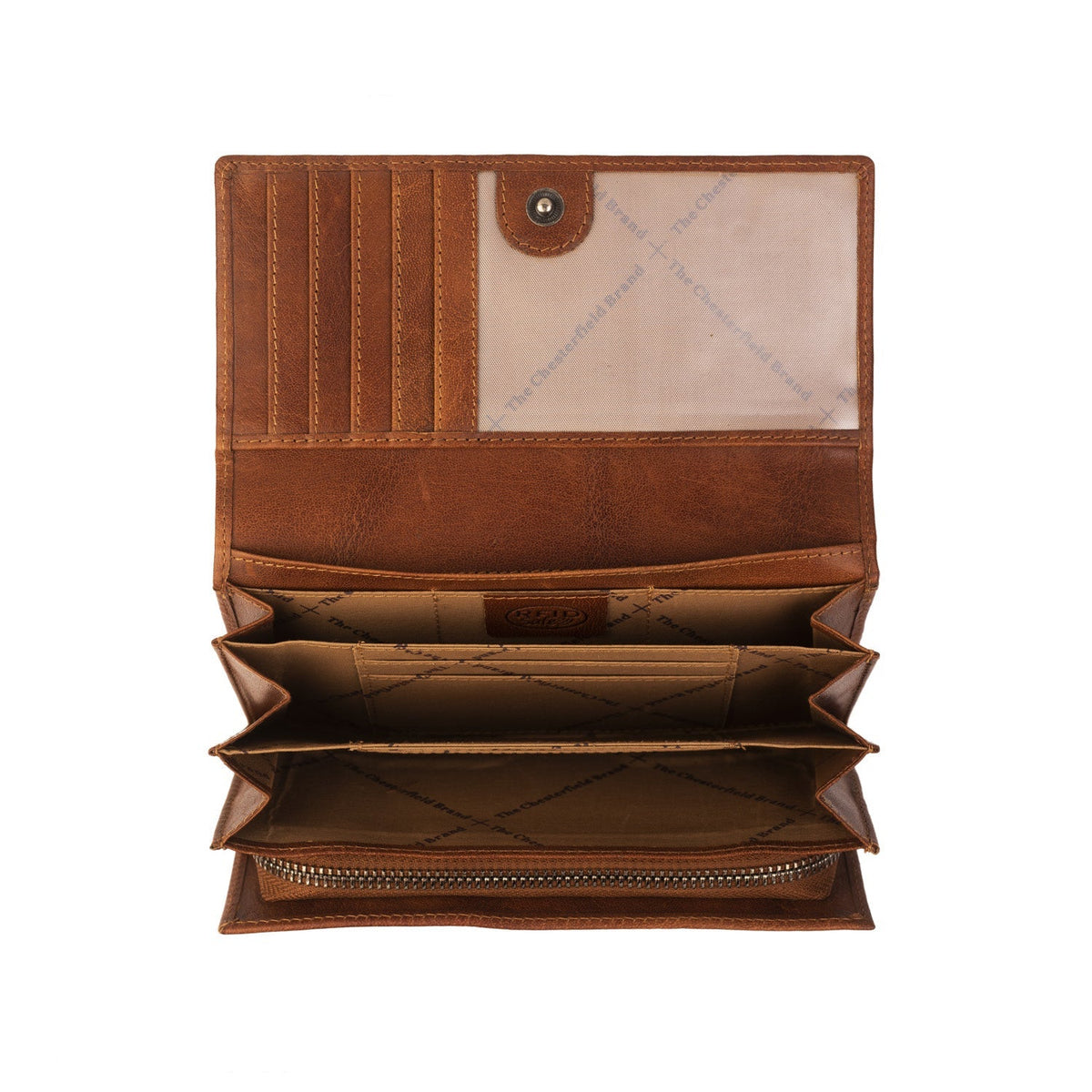Hampton Full-Grain Portafoglio in Pelle da Donna – Vista prodotto alternativa 3
