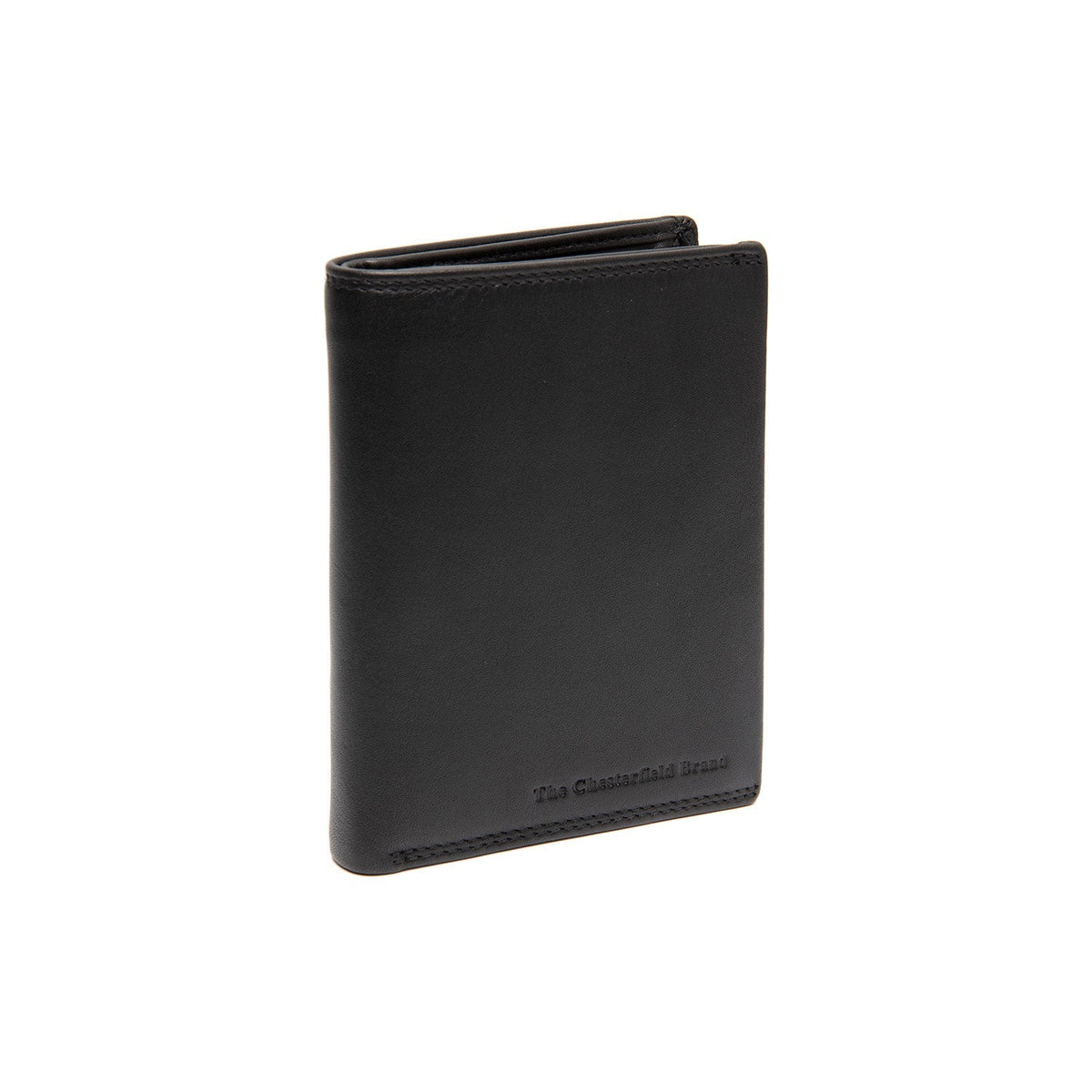 Hanson Full-Grain Leather Wallet in Classic 100% Full-Grain Leather - Full Exterior Front Profile View | Acquista online