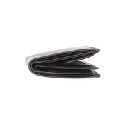 Hanson Full-Grain Leather Wallet - Structured Side Profile Showing Gusset Depth &amp; Expansion Capacity