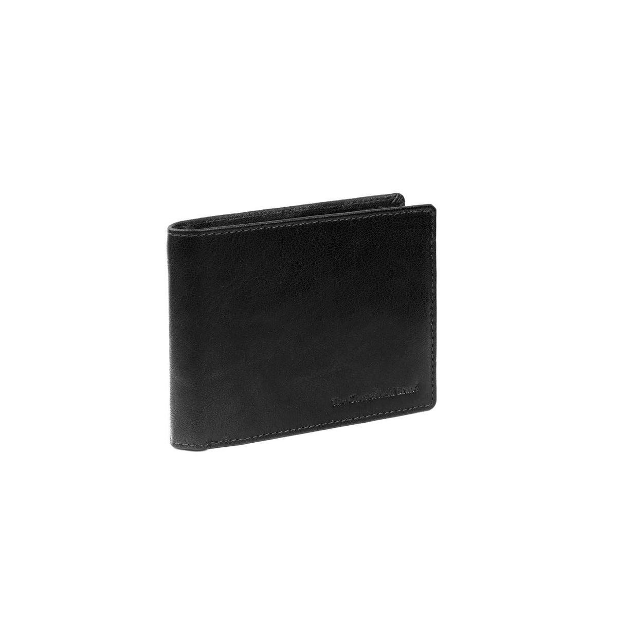 Harlem Full-Grain Portafoglio in Pelle da Uomo in Classic 100% Full-Grain Leather - Full Exterior Front Profile View | Acquista online